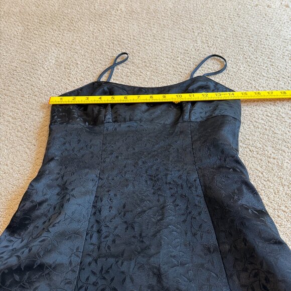 Vintage Jeanette Kastenberg Bergdorf Goodman Mini Dress Black A-line Prom Size 2 - Picture 5 of 9